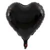Balão de alumínio de amor de 18 polegadas decoração de casamento Dia dos Namorados Dia de Ano Novo balão layout de quarto de casamento balão de folha de alumínio em forma de coração