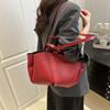 Relajante Bolso Tote de Gran Capacidad para Mujer 2025 Nuevo Bolso de Hombro de Verano Bolso Satchel Estilo Normcore a la Moda Bolso de Cubo Moderno