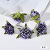 Flores Artificiais de Crisântemo de Mil Camadas Florzinhas de Crisântemo de Seda para DIY Flores Artificiais para Presilha Acessórios de Cabelo Decoração de Chapéu de Palha Flores Atacado
