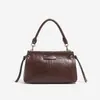 Bolso de Mano Patchwork de Venta Caliente Transfronterizo, Nuevo Otoño e Invierno 2026, Sencillo y Moderno, Versátil, Gran Capacidad, Bolso de Hombro y Cruzado para Viajes Diarios