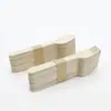 Cuchillo de madera desechable y tenedor cuchara Cuchara de café de abedul cuchillo de madera para pastel postre cuchara pequeña tenedor para pastel