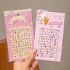 Parche de Uñas Impermeable para Niños Sanrio Kuromi con Relieve 5D Hello Kitty Pegatina Luminosa para Niña Personalización