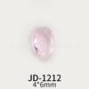Novo estilo zircônia nua transparente fundo pontudo zircônia nua superfície multifacetada zircônia de açúcar de rocha série rosa transparente simples série de zircônia transparente