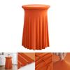 Fundas Elásticas para Mesa Cuidadosamente Seleccionadas para Bodas, Mesas de Cóctel de Hotel, Mesas Redondas Altas Transfronterizas, Faldas de Mesa Elásticas Decorativas Anti-Pilling