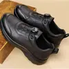 Envío directo Nuevos Zapatos Casuales de Negocios con Superficie de Cuero, Suela Suave y Hebilla Giratoria, Moda Tendencia Otoño 2026, Zapatos de Cuero con Suela Gruesa