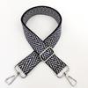 Nueva Correa Ancha de Jacquard Tejido Colorido 3.8cm Engrosada Reducida Correa Larga Un Hombro Bandolera Accesorios para Bolsos Correa