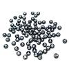 4*7mm acrílico agujero recto redondo plano letras inglesas cuentas sueltas DIY ensartar cuentas pulsera de plástico pendientes accesorios