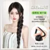 Peruca Trança Mulheres High Pony Tail Novo Estilo Chinês Sweet Cool Cabelo trançado Natural Twist Long Braid Boxing Braid Double Pony Tail Peruca