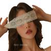 Acessórios de Lingerie Sexy Renda Máscara para Olhos com Cadarço Cílios Sexy Venda Velho Vazado Máscara Blackout para Mulheres