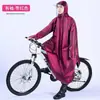 Poncho de chuva tamanho adulto, oversized e espesso, com mangas, impermeável, adequado para bicicletas elétricas, projetado para chuva forte, unissex, para ciclismo ao ar livre