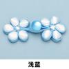 Botão de Flor de Cinco Pétalas Feito à Mão Chinês Botão de Cheongsam Estilo Étnico Roupa Tang Hanfu Casaco Feminino Botão