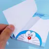 Yuemu 103129 Bloco de Notas Doraemon Original Desenho Animado Fofo Estudante Escritório Nota de Mensagem Papel de Conveniência
