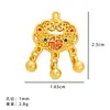 Sino da Paz, Cadeado da Bênção, Pingente de Cadeado da Longevidade, Pulseira DIY, Colar, Broche, Acessórios de Liga, Cadeado da Paz, Peças DIY