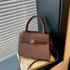 2026 Nuevo Mini Bolso Kelly Estilo Europeo y Americano, Bolso de Hombro Color Block, Bolso Cuadrado Pequeño de Moda para Mujer, Suministrado Directamente por el Fabricante