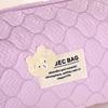 Bolsa de Cosméticos de Oso Burbuja de Nuevo Estilo Transfronteriza de Aspecto Elegante, Bolsa Portátil para Guardar Lápices Labiales, Bolsa de Almacenamiento de Cosméticos de Viaje