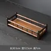 Estante de Almacenamiento para Juego de Té Mesa Pequeña de Escritorio para Té Gabinete de Té Mesa de Té Estante para Té Estante para Tazas de Té Estante de Exhibición