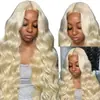 Comercio Exterior Transfronterizo Moda Europea y Americana Peluca Borgoña Más Vendida Encaje Frontal 13*4 Cabello Largo Rizado Ondulado Grande Peluca Completa para la Cabeza