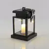 Decoração de feriado Luz solar LED luz de vela solar suspensa ao ar livre luz de vela de fio de cobre solar