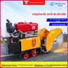 Máquina de corte de estradas automática, auto-caminhante, máquina de corte de estradas a diesel, máquina de corte de asfalto, máquina de corte de estradas de cimento