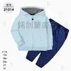 Comercio Exterior Ropa Infantil Primavera y Otoño Conjunto Infantil de Dos Piezas Material Sudadera Sudadera con Capucha Ropa Infantil para Bebés Ropa de Salida [Al por Mayor]
