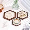 Em Estoque Novo Bandeja de Exibição de Joias de Madeira Suporte de Exibição de Colar Pulseira Brinco Adereços Comerciais para Fotografia de Joias
