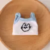 Ropa Nueva para Muñeca de Manga Corta con Piernas Largas Kt Linda Camisola Conjunto de Muñeca 10cm Ropa de Muñeca de Algodón Accesorios