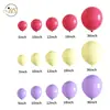 Globo color maca 10 pulgadas 2.2g 6 Globo color maca individual grueso globo de decoración para fiesta
