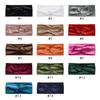 Diadema cruzada de terciopelo con protección para los oídos, cálida, estilo europeo y americano, para yoga, lavado facial y ala ancha