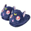 Pantuflas de Dibujos Animados Anime de Terciopelo Súper Suave con Punta Cerrada Unisex para Pareja Zapatos Cálidos para el Hogar Zapatos para el Piso Modelo Nuevo Otoño e Invierno 2026