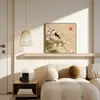 Pintura Decorativa para Sala de Estar Estilo Francês Vintage, Arte de Parede de Alto Padrão para Sala de Jantar, Arte de Nicho, Pintura Combinada Retrô, Arte de Parede Estilo Americano