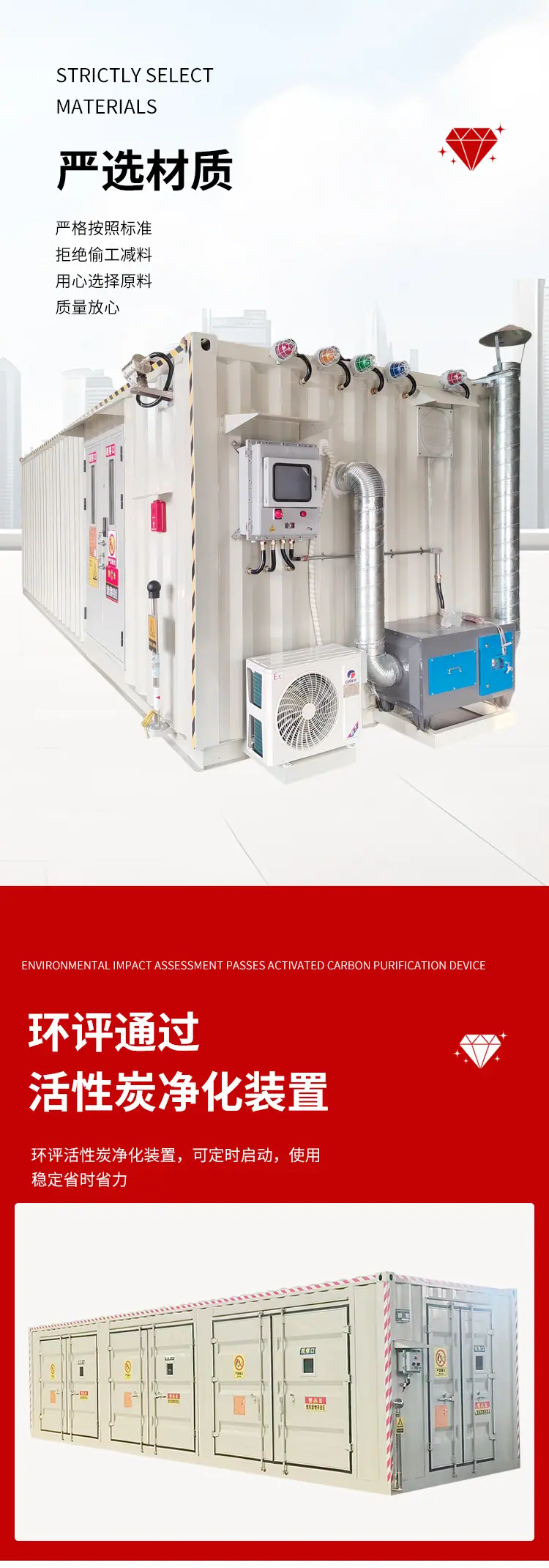 危废间户外存储仓库化学品箱式防爆柜危储存间防爆危废库