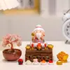 Adornos de Homenaje al Dios de la Riqueza Nuevos Lindos Adornos Hechos a Mano Regalos de Oficina Artesanías de Resina Adornos Creativos de Transferencia
