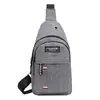Bolso Cruzado de Hombro de Comercio Exterior Nuevo para Hombre, Bolso Cruzado Pequeño Versátil de Gran Capacidad, Bolso de Pecho Versátil, Bolso Deportivo de Moda para Hombre