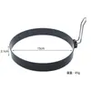 Molde para Huevo Frito de Acero Inoxidable Sartén Antiadherente Anillo para Huevo Frito Herramientas de Horneado de Cocina Recubrimiento Antiadherente Redondo Espesado Tortilla