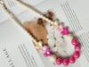 Nuevo Collar Infantil de Amor Degradado Accesorios Hecho en Casa Estudiante Colorido Brillante Acrílico con Cuentas Joyería