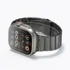 Adecuado para Correa de Reloj de Acero Inoxidable para Apple Watch, Correa para Apple Watch, Correa de Metal Sólido Estilo Bambú, iWatch Ultra