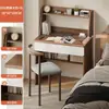 Mesa de computador de mesa pequeno quarto de estudante casa simples mesa moderna estante mesa integrada pequeno apartamento escrivaninha