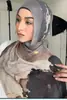 Serie de acuarela de Amazon transfronteriza Chal de poliéster satinado estilo étnico Bufanda para la cabeza de mujer étnica en stock