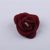 Joyería de flores moldeadoras al por mayor, accesorios de ropa, flor falsa, horquilla hecha a mano, material para bricolaje, flor con borde quemado, flor de tela, flor para zapato, Ding Z