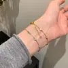 Pulsera de Burbujas con Circonitas de Moda para Mujer en Xiaohongshu - Estilo Minimalista con Perlas de Circonita para Apilar