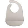 Babero de silicona de grado alimenticio para alimentación infantil, toalla para saliva, impermeable, desechable, para comer alimentos complementarios, babero super suave antisuciedad