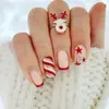 Uñas Postizas Transfronterizas, Uñas Portátiles, Estilos Cortos, Medianos y Largos, Piezas de Arte para Uñas Removibles, Productos de Uñas Portátiles Simples, Uñas al por Mayor