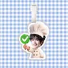 Yunqi Hao Yiran Etiqueta de Equipaje Tarjeta de Embarque Mochila Colgante Decoración Adorno Colgante Soporte de Colgante de Etiqueta Mercancía Tiktok