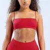 Sujetador Deportivo de Tirantes Finos Transfronterizo Dfyne Secado Rápido para Correr Entrenamiento Yoga Pilates Ropa Fitness