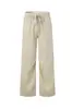 Ropa para Hombre Casa de Arce / Pantalones Casuales de Lino Destacados de Verano para Hombre, Delgados, Transpirables, con Caída, Pierna Recta, Corte Holgado, Cleanfit