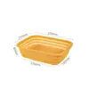 Cesta de Plástico Rectangular Engrosada y Ampliada Cesta Escurridora de Verduras y Frutas para Cocina Cesta de Almacenamiento para Brochetas Fritas de Barbacoa Filtro de Agua para Mariscos