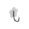 Gancho Grueso de Acero Inoxidable Gancho Adhesivo de Alta Resistencia Cocina Dormitorio Pared Trasera de Puerta Perchero para Abrigos Gancho Individual Sin Taladro