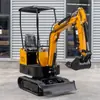 Ht10 Exportado a Estados Unidos Excavadora Pequeña para el Hogar 1000kg Máquina de Gancho Precio Accesorios para Excavadora Fabricante