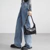 Bolso bandolera retro cool para chica europea y americana, otoño e invierno 2022, nuevo bolso de mano de moda con textura de cuero suave