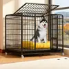 E-commerce Transfronteiriço Casa de Cachorro Personalizada Lavável para Todas as Estações Gaiola Externa para Cães Pequenos com Banheiro Gaiola para Cães de Estimação